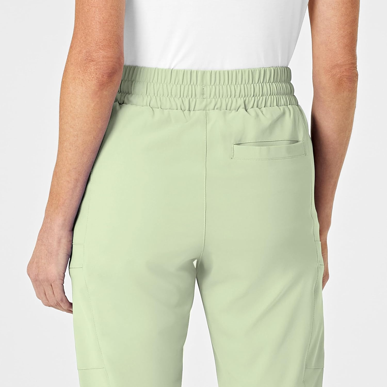 image:imageWink Renew Womens High Waist Slim Leg Scrub PantFresh Mint