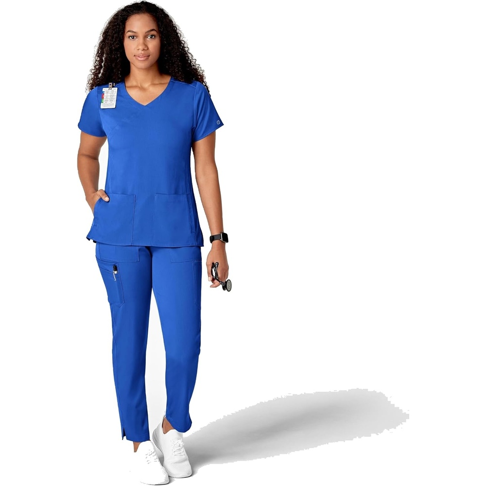 image:imageWink PRO Womens Slim Leg Cargo Scrub PantRoyal