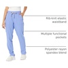 Wink PRO Women’s Slim Leg Cargo Scrub Pant(Ceil Blue)
