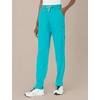 Wink PRO Women’s Slim Leg Cargo Scrub Pant(Teal Blue)