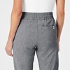 Wink Renew Women’s High Waist Slim Leg Scrub Pant(Grey Heather)