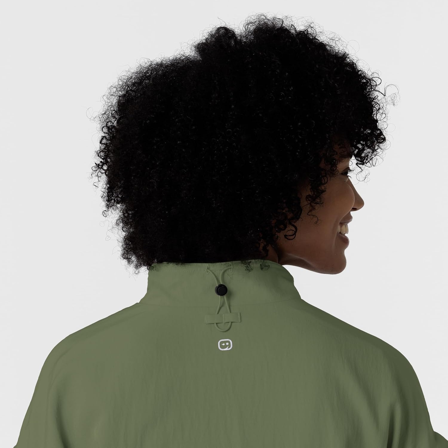 image:imageWINK Womens Womens Breezebreaker Scrub JacketOlive