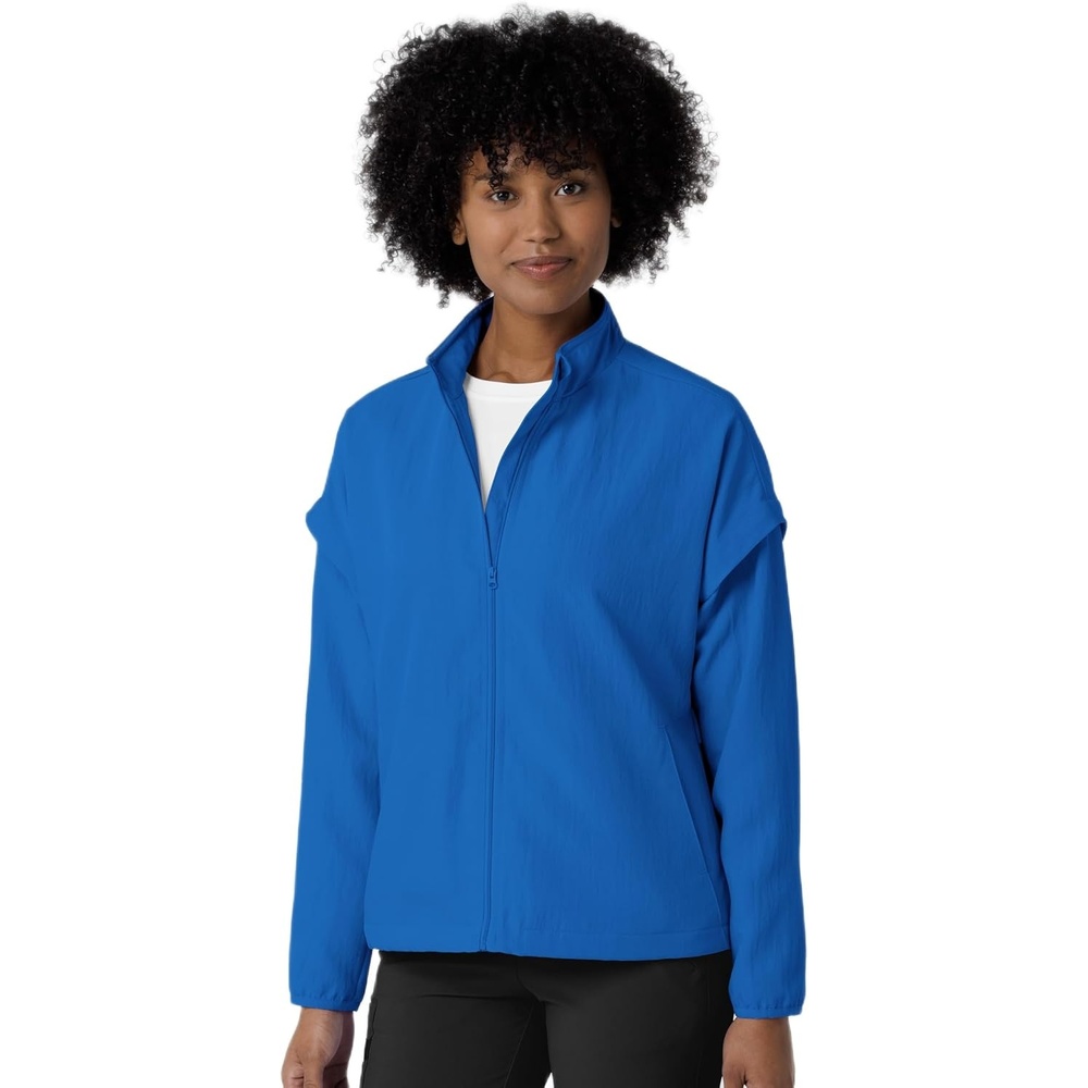 image:imageWINK Womens Womens Breezebreaker Scrub JacketRoyal