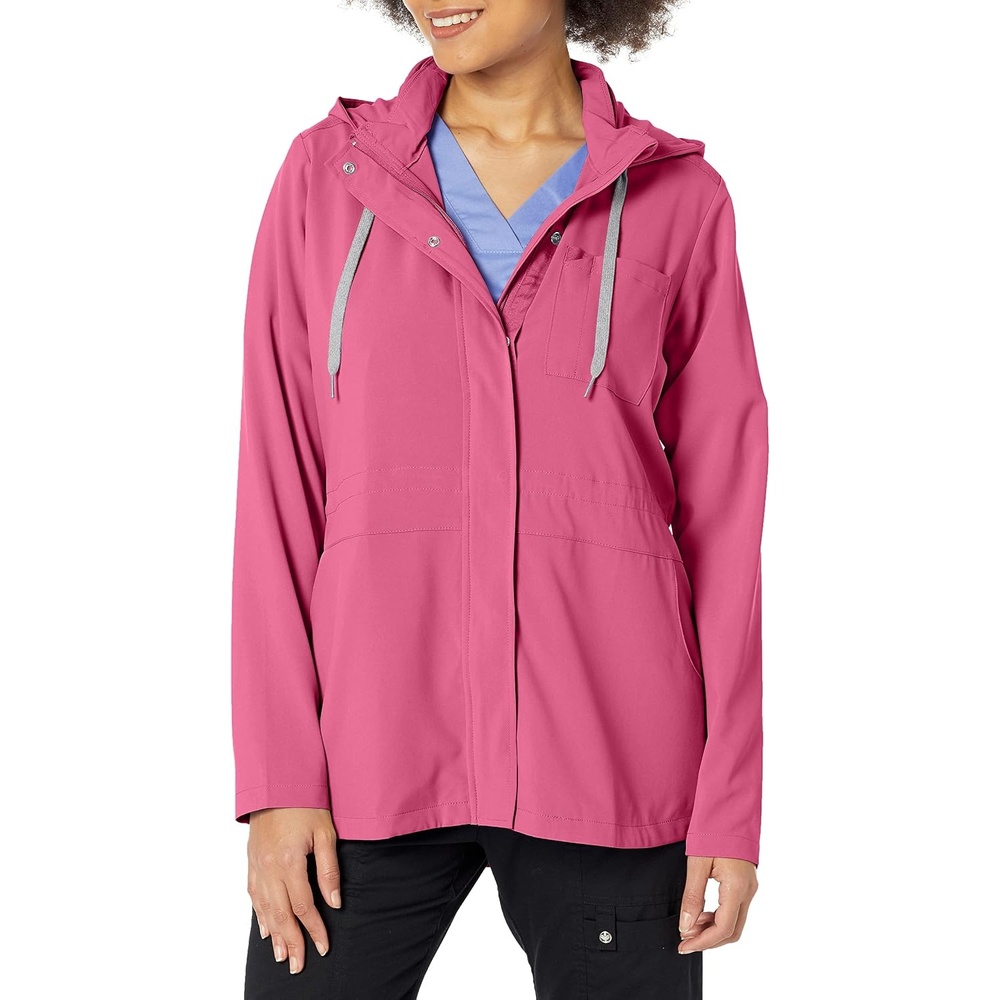 image:imageWonderWink Womens Womens Convertible Hood Fashion JacketRosebud