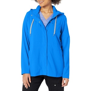 WonderWink Women’s Women’s Convertible Hood Fashion Jacket(Royal)