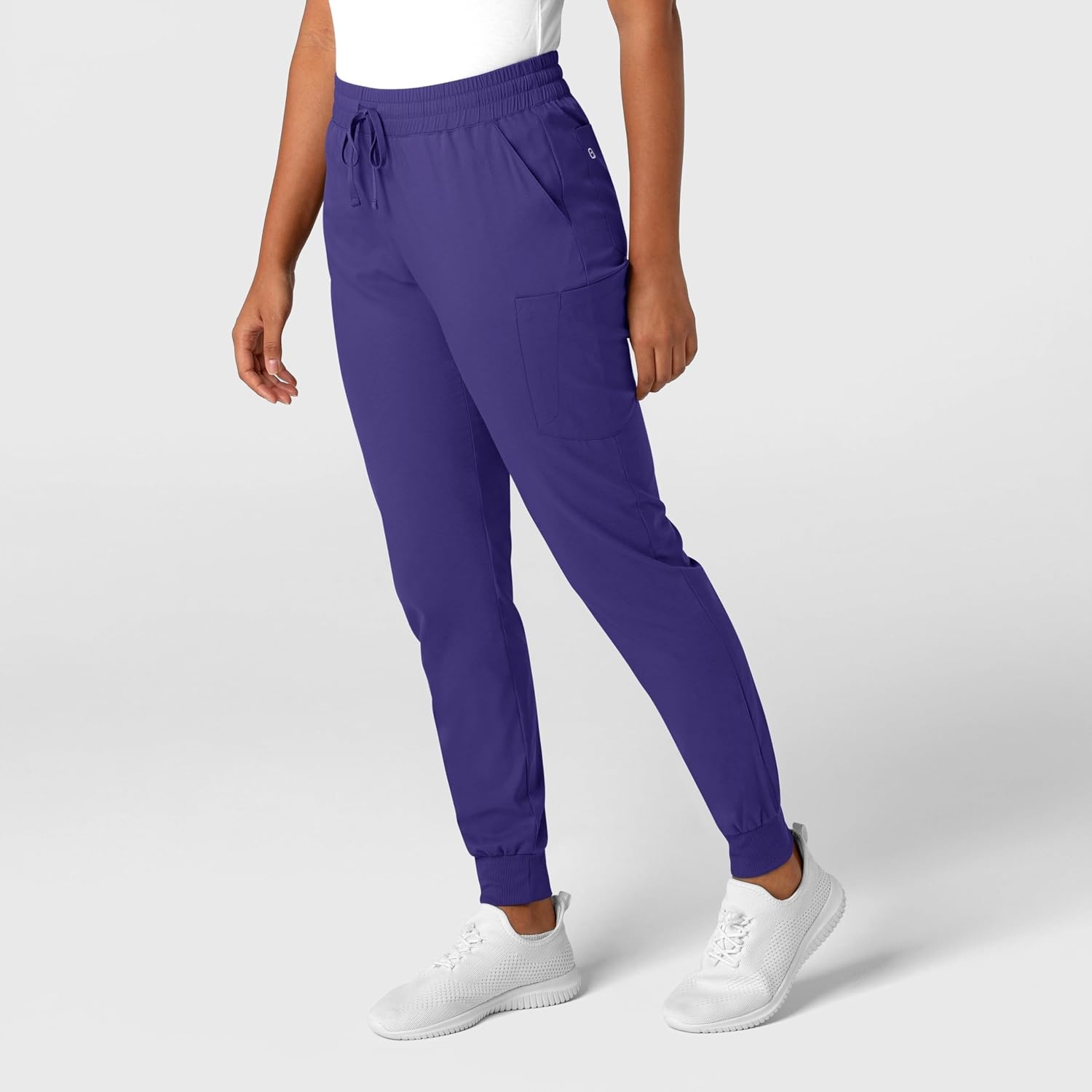 image:imageWonderWink Womens Womens Jogger Scrub PantGrape