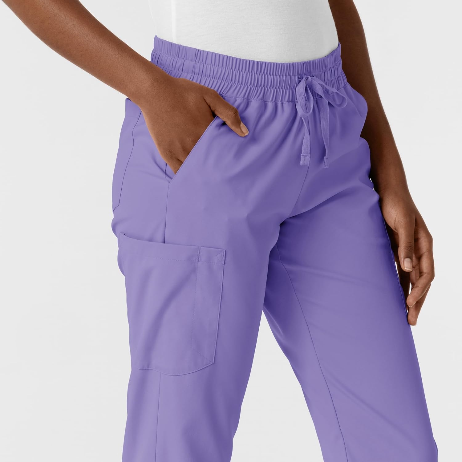 image:imageWonderWink Womens Womens Jogger Scrub PantIris Purple