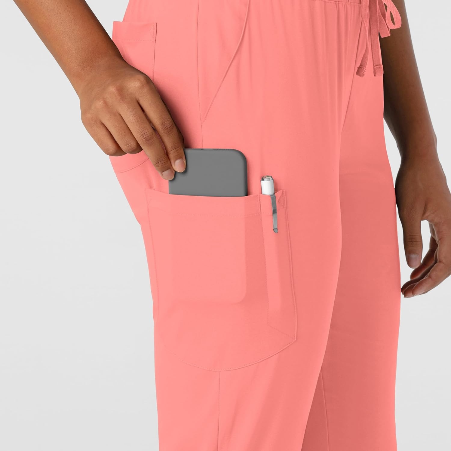 image:imageWonderWink Womens Womens Jogger Scrub PantParadise Pink