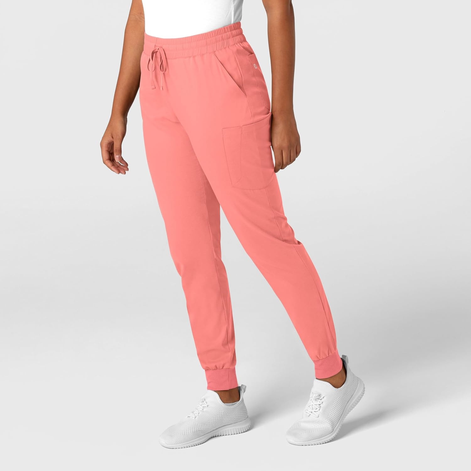 image:imageWonderWink Womens Womens Jogger Scrub PantParadise Pink