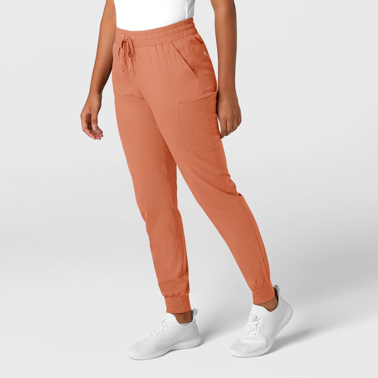 image:imageWonderWink Womens Womens Jogger Scrub PantTerracotta