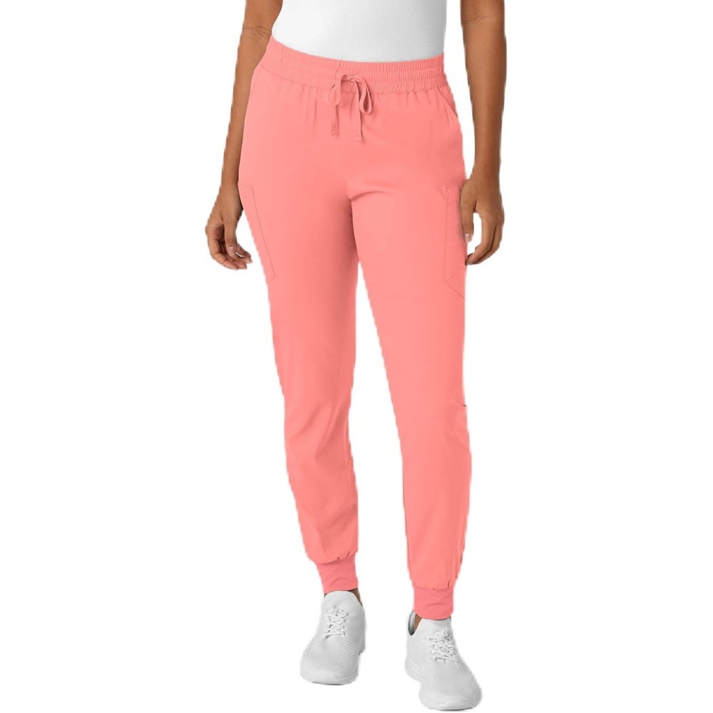 image:imageWonderWink Womens Womens Jogger Scrub PantParadise Pink