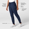 WonderWink Women’s Women’s Jogger Scrub Pant(Navy)
