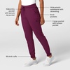 WonderWink Women’s Women’s Jogger Scrub Pant(Wine)