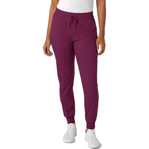 WonderWink Women’s Women’s Jogger Scrub Pant(Wine)