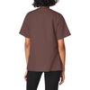 WINK WonderWORK Women’s Short Sleeve Snap Front Scrub Top(Chocolate)