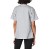 WINK WonderWORK Women’s Short Sleeve Snap Front Scrub Top(Grey)