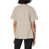 WINK WonderWORK Women’s Short Sleeve Snap Front Scrub Top(Khaki)