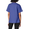 WINK WonderWORK Women’s Short Sleeve Snap Front Scrub Top(Navy)