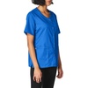 WINK WonderWORK Women’s Short Sleeve Snap Front Scrub Top(Royal)