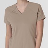 Wink Renew Knit Women’s Flex-n-Reach V-Neck Raglan Scrub Top(Haze)