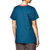 Wink WonderFLEX Patience – Women’s Curved Notch Neck Scrub Top(Caribbean)