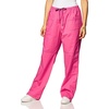 Wink WonderFLEX Patience – Women’s Curved Notch Neck Scrub Top(Hot Pink)