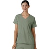 Wink PRO Women’s 4 Pocket V-Neck Scrub Top(Sage)
