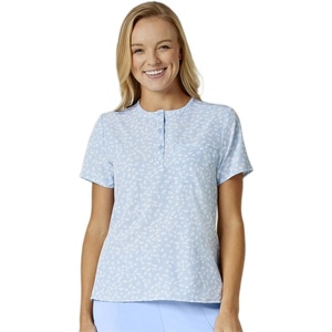 WonderWink Women’s Scrub Top(Micro Daisy)