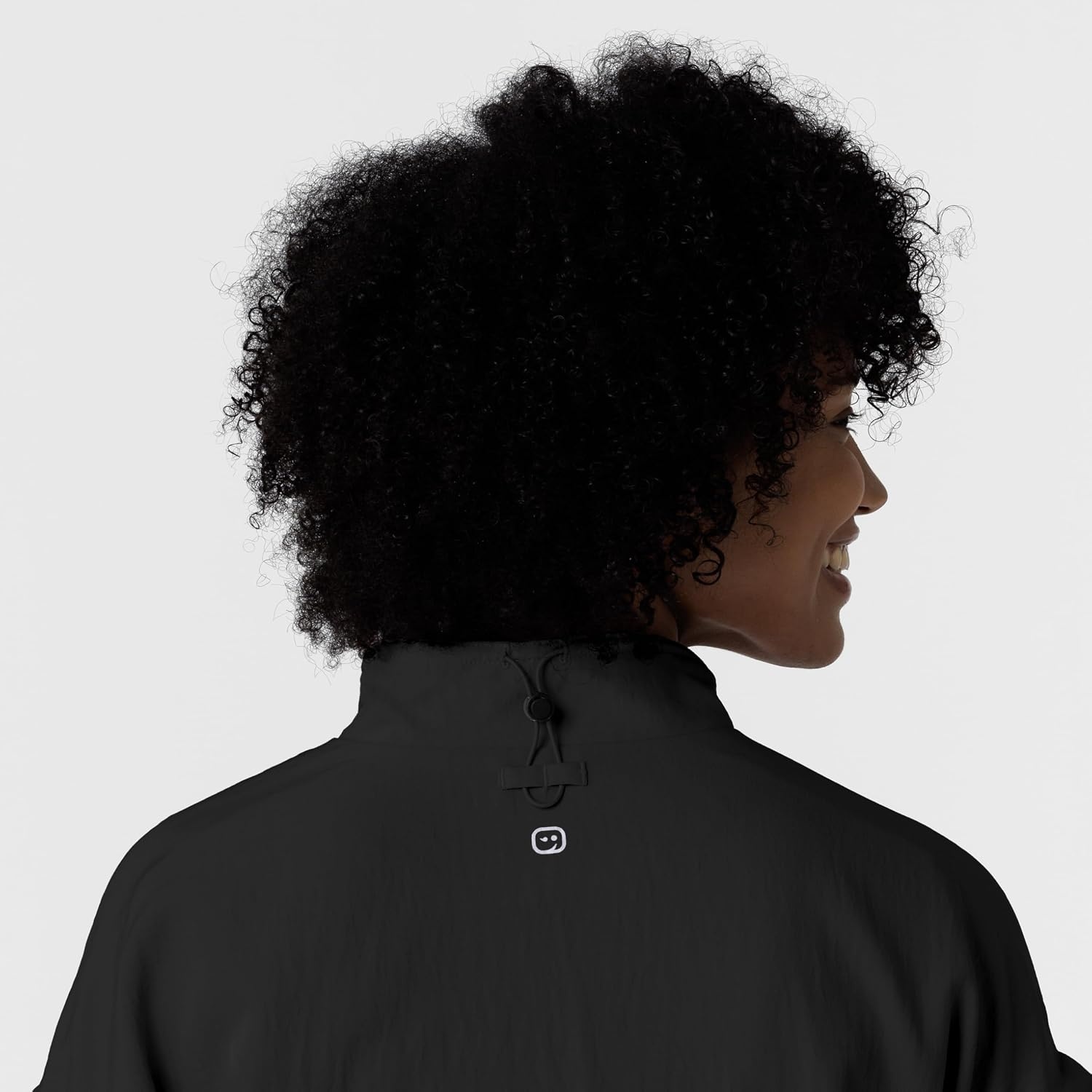 image:imageWINK Womens Womens Breezebreaker Scrub JacketBlack