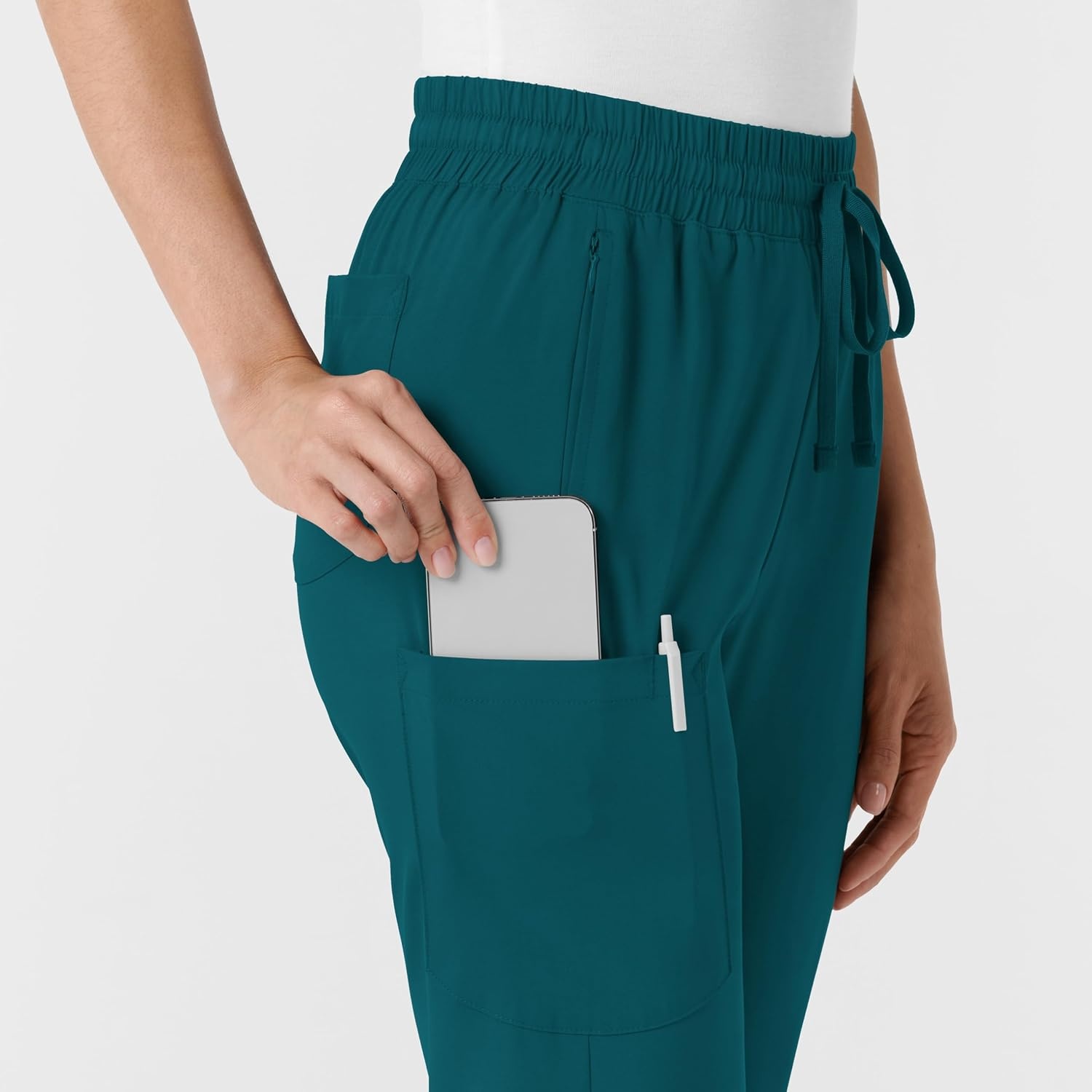 image:imageWINK Boundless Womens Bootcut Scrub PantCaribbean