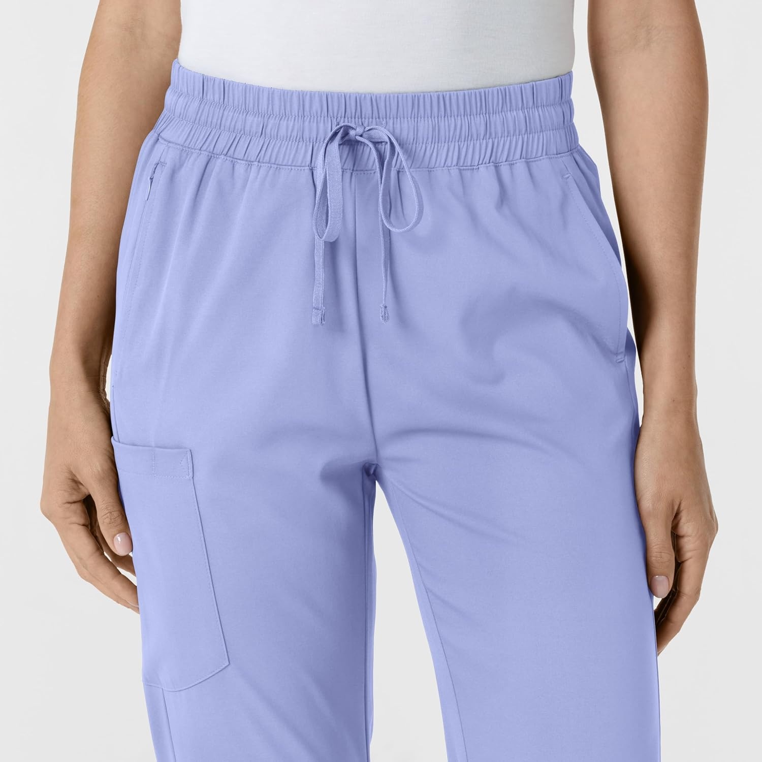 image:imageWINK Boundless Womens Bootcut Scrub PantCeil Blue