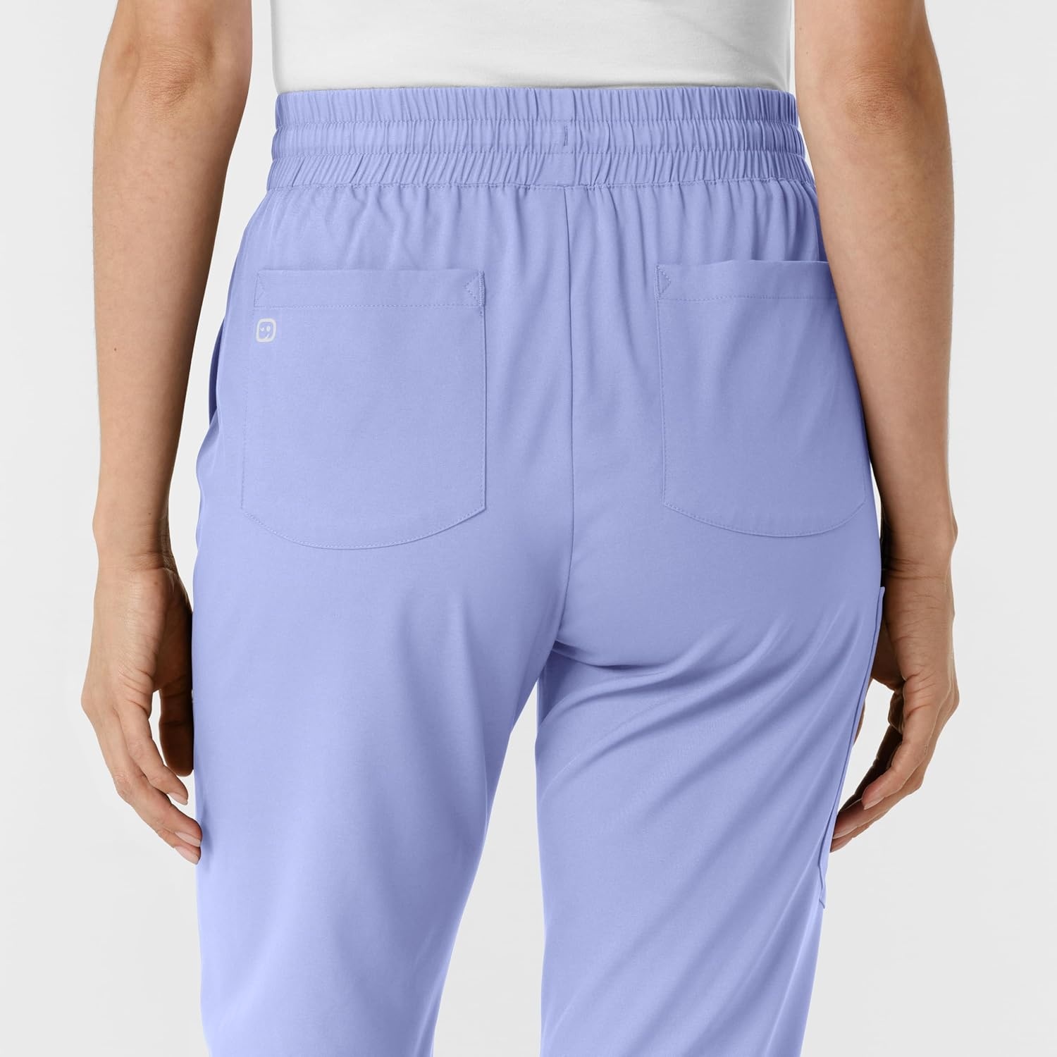 image:imageWINK Boundless Womens Bootcut Scrub PantCeil Blue