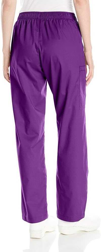 image:imageWINK Boundless Womens Bootcut Scrub PantEggplant