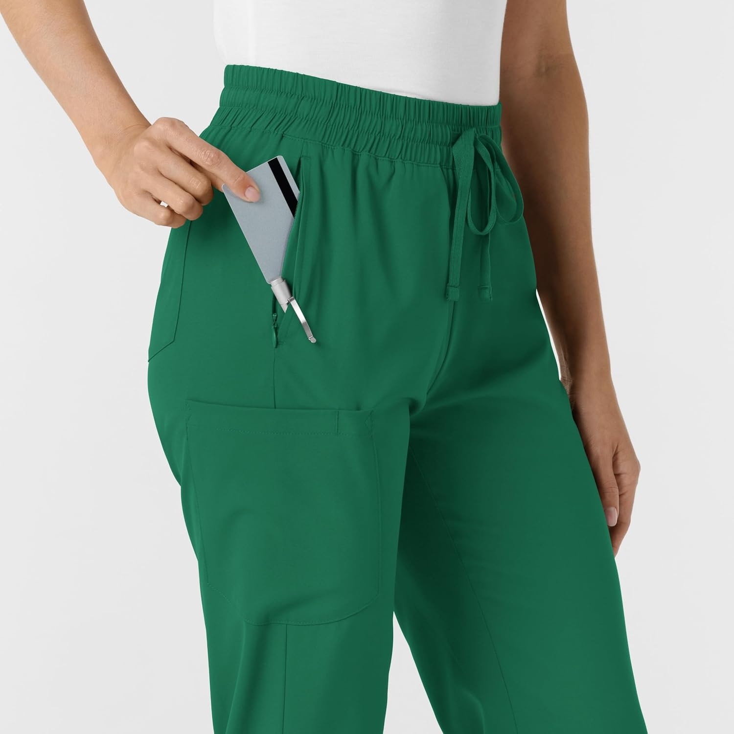 image:imageWINK Boundless Womens Bootcut Scrub PantHunter