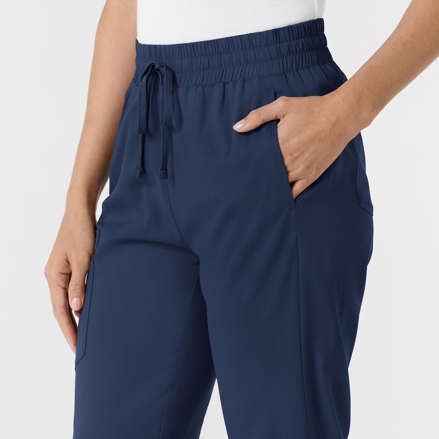 image:imageWINK Boundless Womens Bootcut Scrub PantNavy