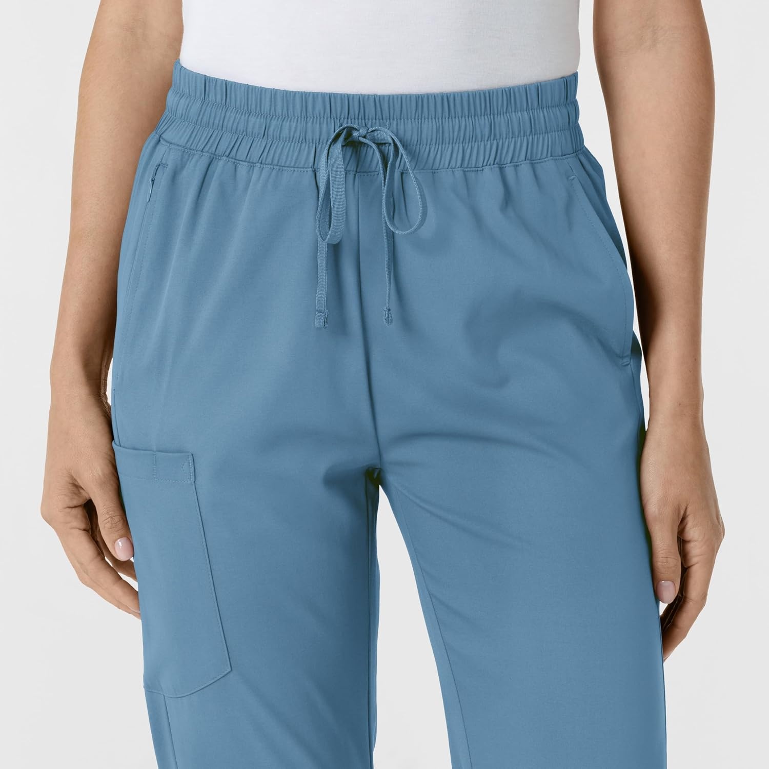 image:imageWINK Boundless Womens Bootcut Scrub PantPacific Blue