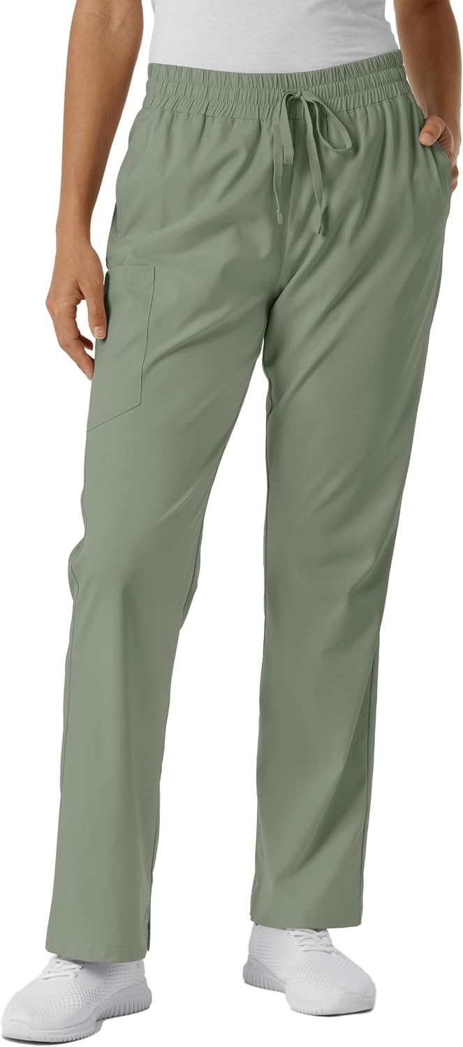 image:imageWINK Boundless Womens Bootcut Scrub PantSage