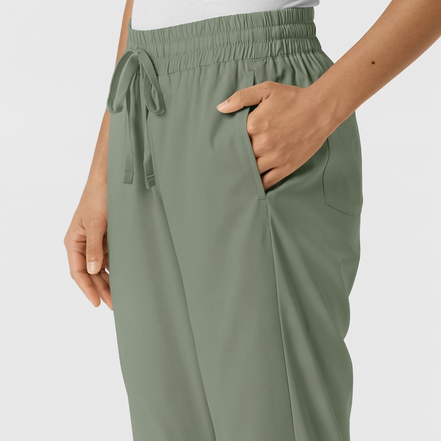 image:imageWINK Boundless Womens Bootcut Scrub PantSage