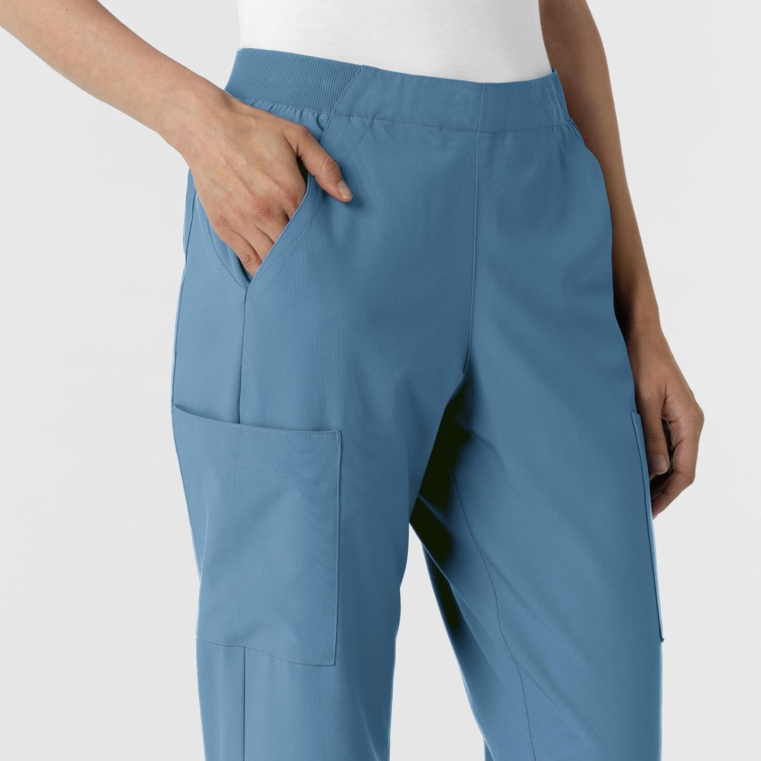 image:imageWink W123 Womens Cargo Utility Scrub PantPacific Blue