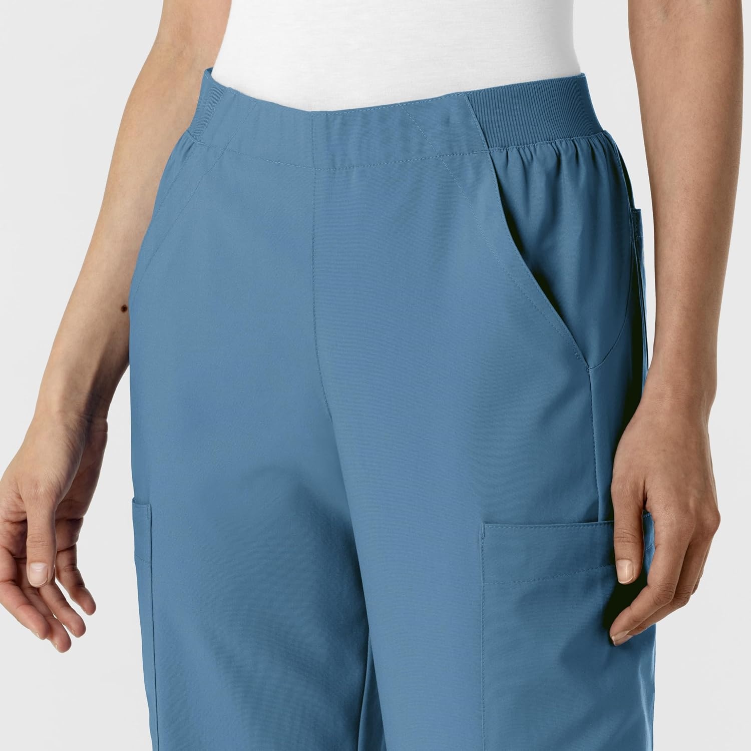 image:imageWink W123 Womens Cargo Utility Scrub PantPacific Blue