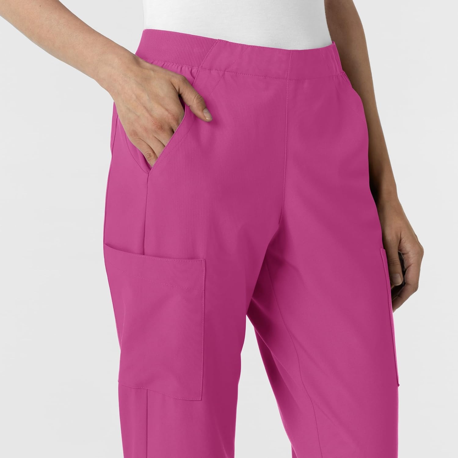 image:imageWink W123 Womens Cargo Utility Scrub PantRaspberry