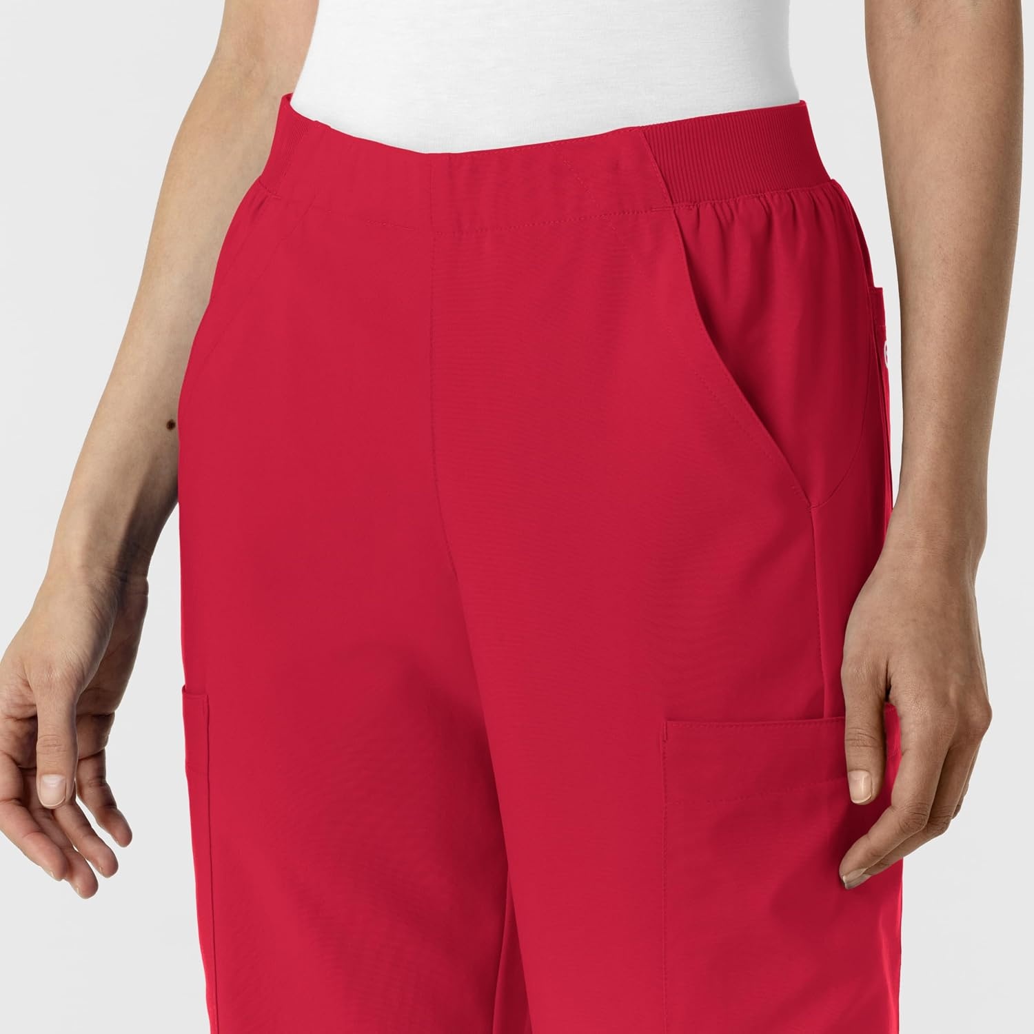 image:imageWink W123 Womens Cargo Utility Scrub PantRed