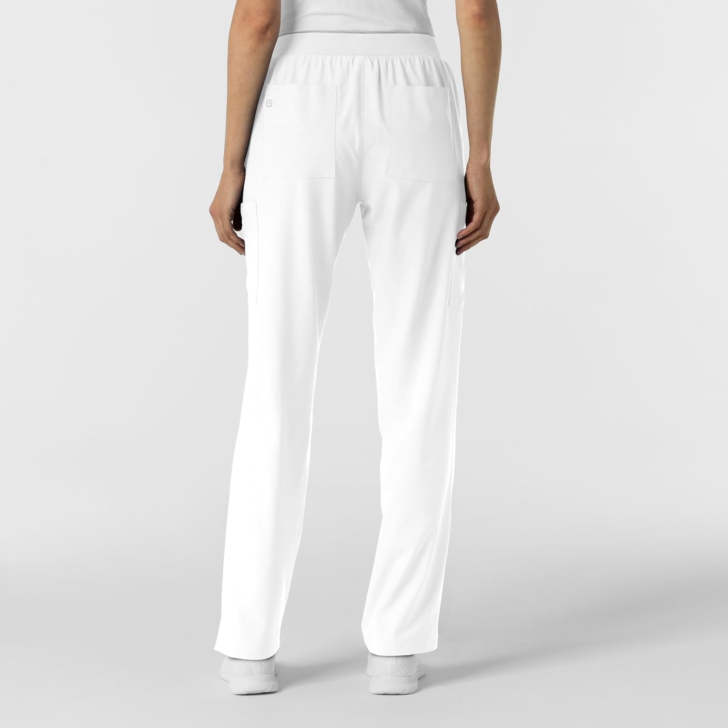 image:imageWink W123 Womens Cargo Utility Scrub PantWhite