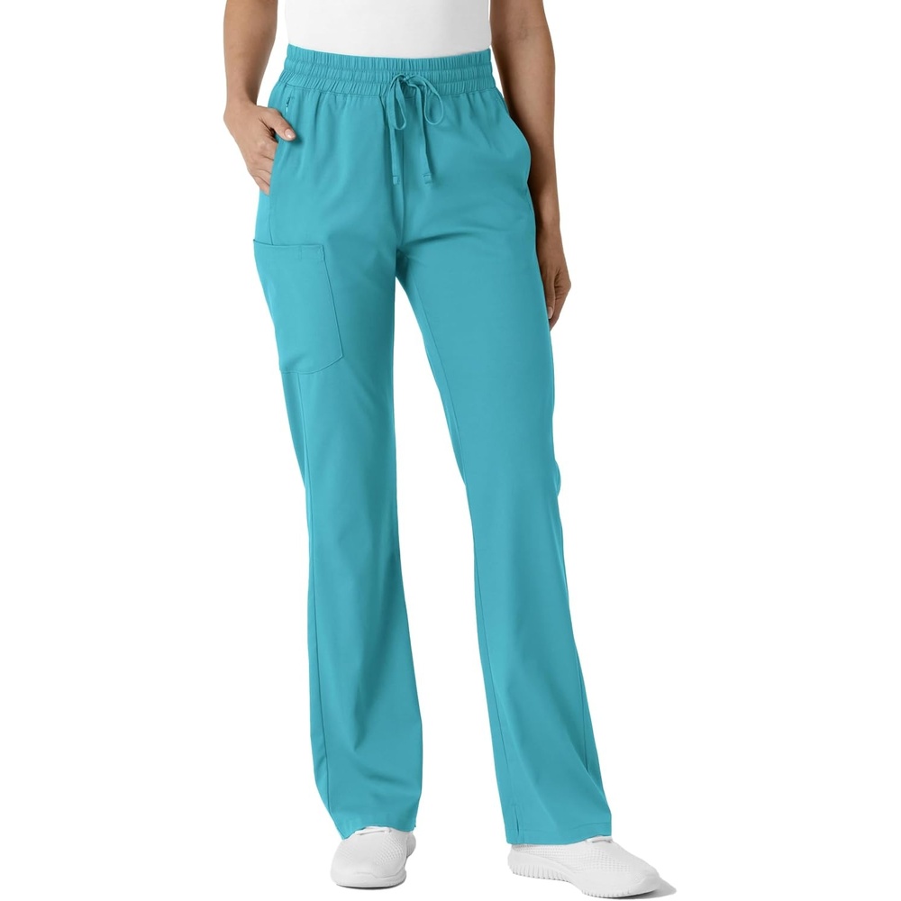 image:imageWINK Boundless Womens Bootcut Scrub PantTeal