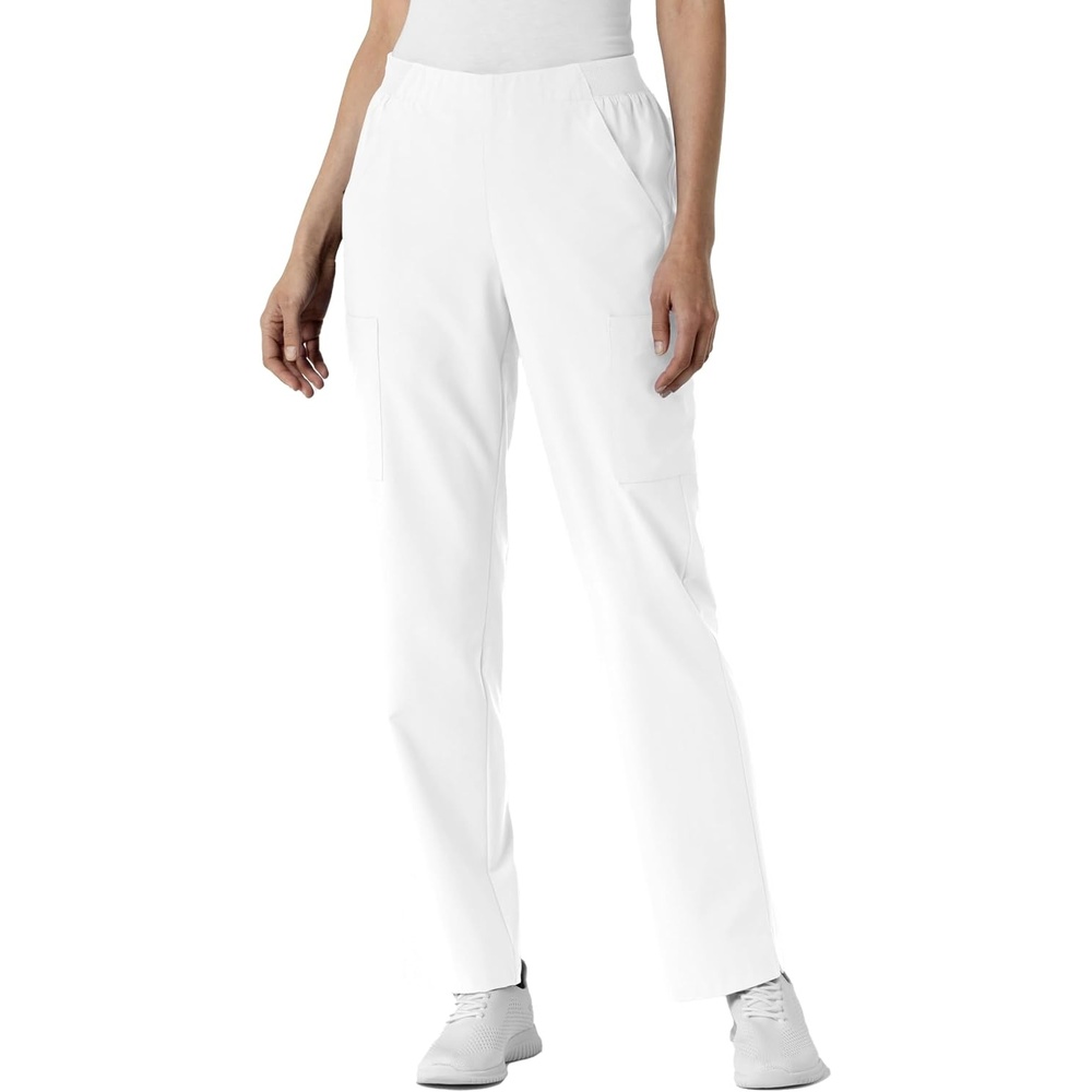 image:imageWink W123 Womens Cargo Utility Scrub PantWhite