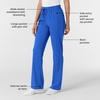 WINK Boundless Women’s Bootcut Scrub Pant(Royal)