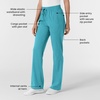 WINK Boundless Women’s Bootcut Scrub Pant(Teal)