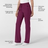 WINK Boundless Women’s Bootcut Scrub Pant(Wine)