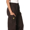 WINK WonderWORK Women’s Pull-On Cargo Scrub Pant(Chocolate)