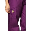 WINK WonderWORK Women’s Pull-On Cargo Scrub Pant(Eggplant)